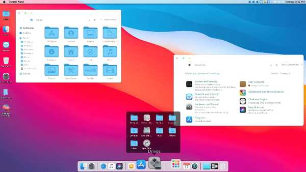 windows 10 theme like mac
