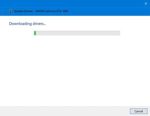 updating driver