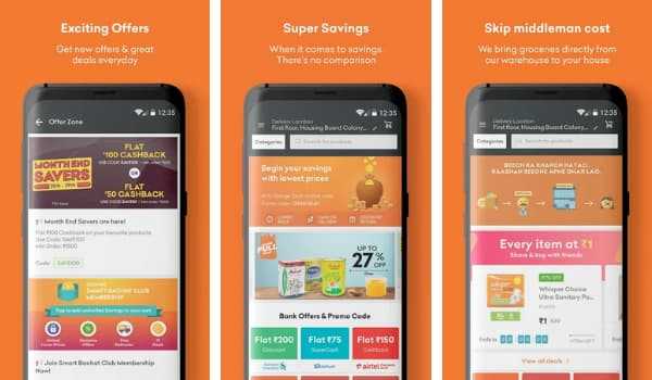Gofers Online Grocery Shopping App