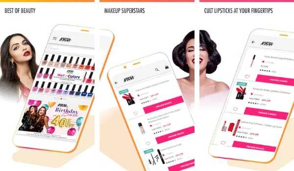 Nykaa Best Beauty Shopping Apps in India
