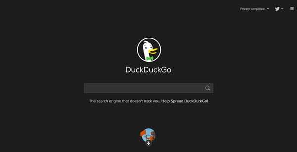 DuckDuckGo search engine